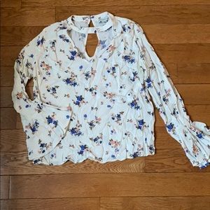 Long sleeve blouse